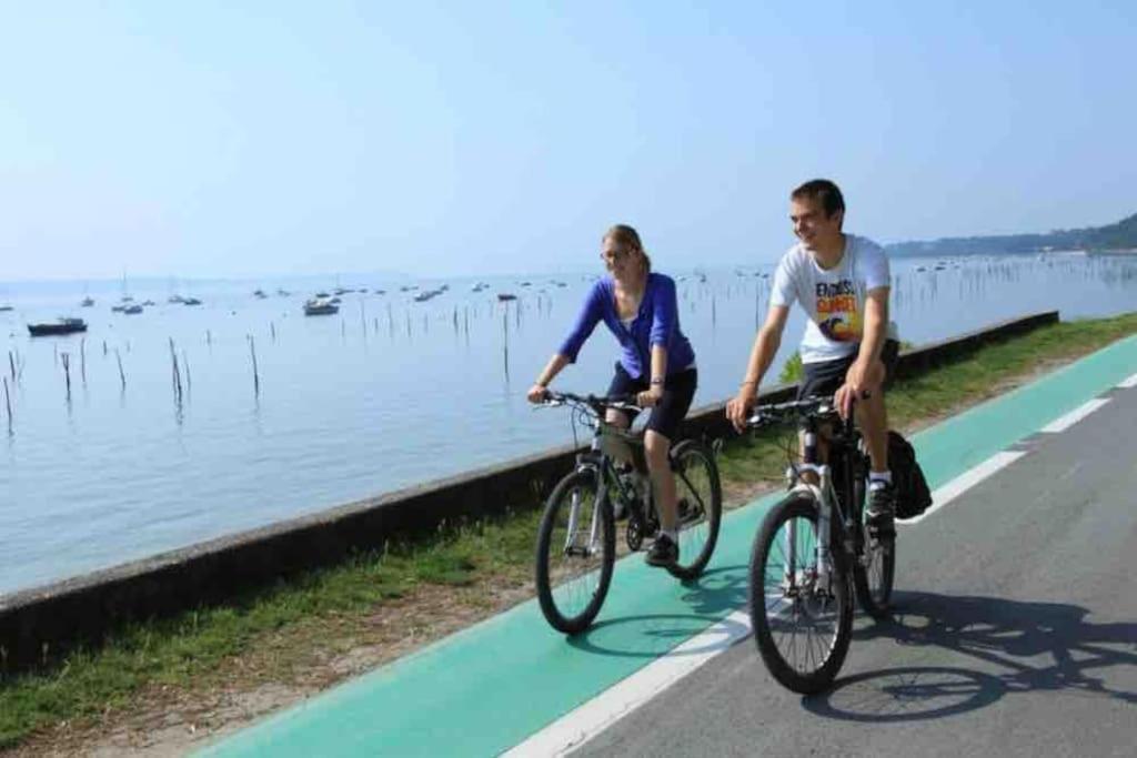 Maison A Arcachon Avec Piscine Hors-Sol Exteriör bild